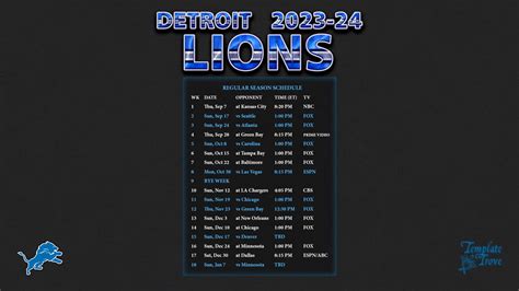 lions standings 2023|2023 lions schedule.